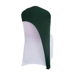 Elegant Chair Hood Sash Bands Stretch Spandex Chair Caps Cover for Celebration and Event