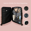 TEEMO SKY TRAVELLER SKY369 3-In-1 Suitcase Trolley 360° Silent Universal Wheel With Zip Password Lock Luggage(20Inch+24Inch+28Inch)- Fulfilled by TEEMO SHOP. 