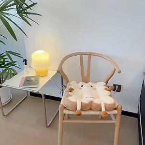 Toast Bread Pillow Cushion with Aggrieved Expression Kawaii Plush Toy Funny Food Plush Cushion