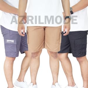 COD Celana Pendek Pria Cargo 100rb Dapat 3 Stylish Bordir