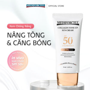Kem Chống Nắng Nâng Tông Căng Bóng Mediforcell Collagen Tone Up 50ml