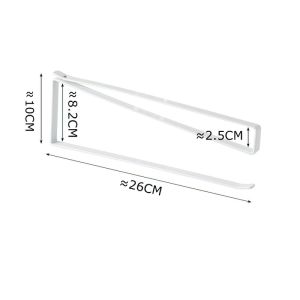 Khung/Giá treo cuộn khăn giấy tiện dụng cho nhà bếp kiểu gài tủ bếp thông minh không cần khoan đục-HAUSE