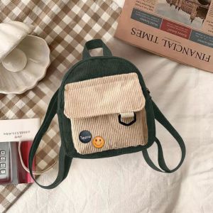 Tapaxco Tas Ransel Wanita Mina Tas Ransel Mini Tas Sekolah Perempuan Local Brand Free 2 Pin Random