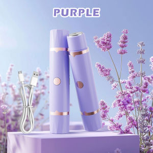 Electric Double-Head Shaver Private Part Pubic Hair Trimmer Electric Razor Hair Removal Device for Men and Women Premium Cordless Hair Removal Device with Wet & Dry Use Waterproof Skin-Friendly Fine Hair Removal