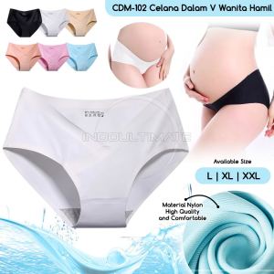 Celana Dalam Ibu Hamil Seamless CDM-102 Celana Dalam Seamless Wanita CD Ibu Hamil Sepinggul Celana Dalam Wanita Hamil Celana Dalam Ibu Melahirkan CD Ibu Hamil Pakaian Dalam Hamil Hipster Baju Hamil