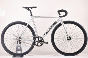 2026 Fixie Fixed Gear Bike Tsunami Track Single Speed Racing Bicycle 700C SNM100 Aluminum Alloy Frame Cycling Parts Customizable