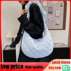 Large Quilted Puffer Tote Bag for Women Stylish Shoulder Bag with Padding for Comfortable Carry in Multiple Colors