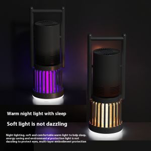 Bay gấu cắm trại fan hâm mộ diệt muỗi với đèn ngủ LED cho ngoài trời và sử dụng nhà