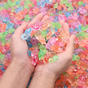 438178 ZXC 6Pcs Set Luminous Mini Resin Turtle Car Dashboard Toys Dolls Figures Home Garden Decoration Cartoon Color Cute Car Ornaments Gifts