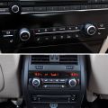 ZR Rear Air Conditioning Temperature Adjustment Heat Control Switch AC Rotary Knob for BMW 5 6 7 Series F10 F06 F12 F07 F01 F02. 