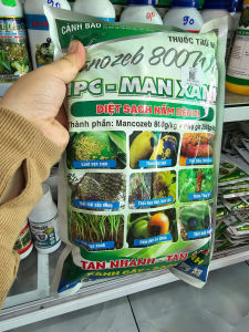 MANCOZEB XANH XANH CÀNG THÊM XANH | gói 1kg phòng ngừa nấm bệnh cây trồng