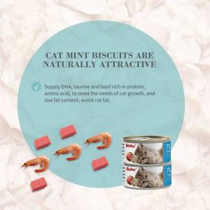 BIOLINE 375g/85g Cat Wet Canned Food Wet Food In Can for Cat Kitten Canned Cat Food