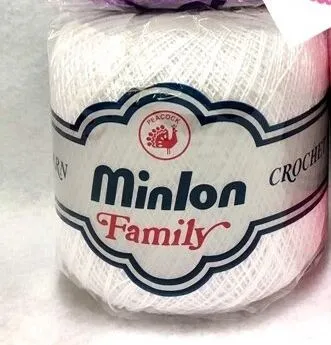 Minlon Family Crochet Knitting Yarn Thread / Benang Kait Family