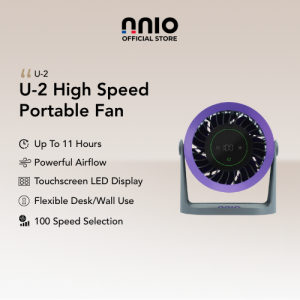 NNIO U-2 High Speed Portable Fan