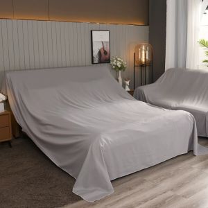 Penutup Barang Anti Debu Furniture 2.4*3m / Penutup Kasur Anti Debu / Kain Anti Abu-Abu Rumah Tangga