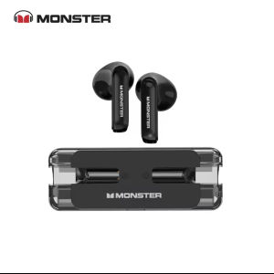Monster XKT08 TWS Earphones Wireless Bluetooth 5.3 HiFi Headphones Noise Reduction Headset Sport Earbuds with Mic