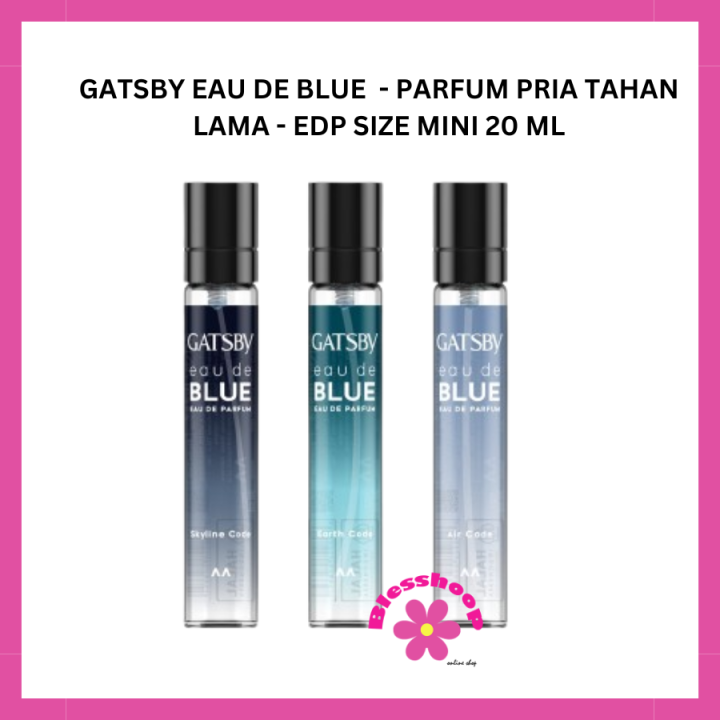 GATSBY EAU DE BLUE  - PARFUM PRIA TAHAN LAMA - EDP SIZE MINI 20 ML