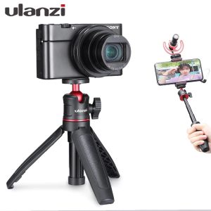 ULANZI MT-08 Mini Extension Pole Tripod Selfie Stick for iPhone Android Mobile Phone Smartphone / GoPro HERO 12 11 10 9 8 7 6 5 / Insta360 ONE R / DJI OSMO ACTION Camera