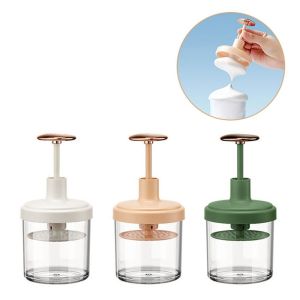 JON09 1Pc Simple Shower Bath Body Wash Tool Bubble Foaming Device Cleansing Cream Facial Cleanser Foam Cup Face Clean Tools Foam Maker Bubble Foamer