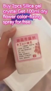 [BUY 1 GET 1]  Flower Desiccant Reusable Non-Toxic Silica Gel Sand DIY Craft for Flower Preservation