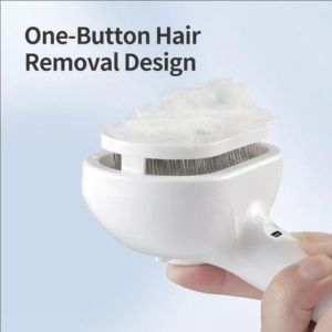 Steamy Cat Brush Pet Spray Grooming Comb Remove Floating Hair Fluffs Hair Water Steam Styling for Dogs Cats Accessories
