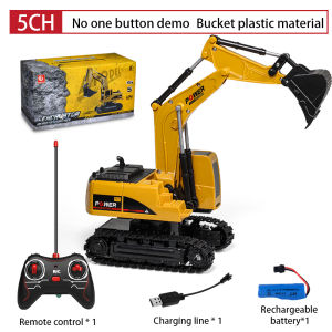 New RC Alloy Dump Truck Remote Control RC Construction Vehicle kids boys girls birthday gift