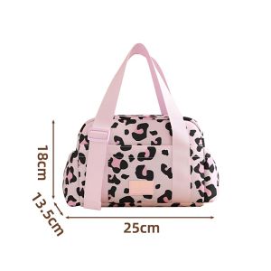 Modern Half-Round Lunch Bag Portable Insulated Bento Carrier RH2554