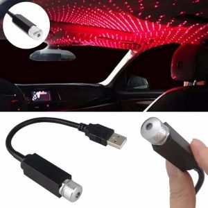 MING1996 1 Pcs Walls Car  light Projector Light Usb Led Ambient Lights Home Decoration Light Romantic USB Night Light Atmosphere Lamp Car Roof Star Light