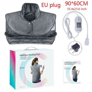 PASTSKY Electric Heating Shawl Blanket Pad Shoulder Full Back Heated Washable Ajustable Temperature Pain Relieve Mat Home Office2026