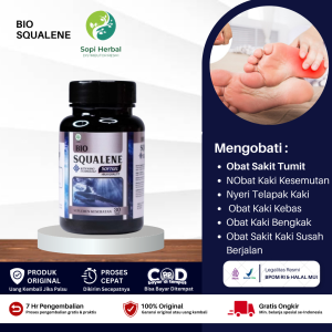 Obat Sakit Tumit Obat Kaki Bengkak Nyeri Telapak Kaki Obat Sakit Kaki Pegal dan Nyeri Kaki Bengkak Obat Kaki Kebas Sakit Tumit Ketika Berjalan Kaki Kesemutan Dengan Bio Squalene