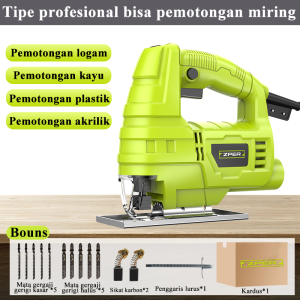 ZPER Mesin Gergaji kayu Jig Saw Machine Orion pemotong kayu triplek jig saw ZP045