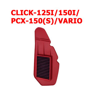 MOTORCYCLE WASHABLE AIR FILTER AND REUSABLE FOR Nmax/Aerox/Pcx/Adv/RaiderFi/Beat Fi/Sniper/Mio i125