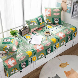 ผ้าคลุมโซฟา ผ้าปูโซฟา เบาะสัตว์เลี้ยง ผ้ารองกันเปื้อน ผ้าปูพื้น ลายการ์ตูนน่ารัก ผ้าศิลปะห้องนั่งเล่น เรียบง่ายกันลื่น