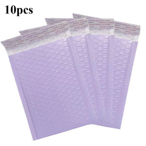 10PCS Bubble Packaging Bag SelfAdhesive Waterproof Poly Mailer Shipping Cushioning Pouch for Small Card Jewelry Envelope Mailing Mailers