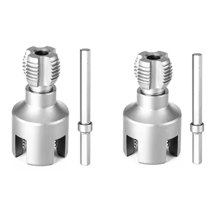DN15 DN20 Pipe Threading Tool Hex Shank Die Internal External Threads ...