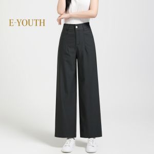 Eyouth 10178 Women Slim-Line Relax Trousers