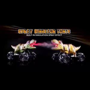 RC Dinosaur Remote Control Jet Drift Vehicle Smoke Spray Stunt Car TOYS Universal Wheel Spin Dance