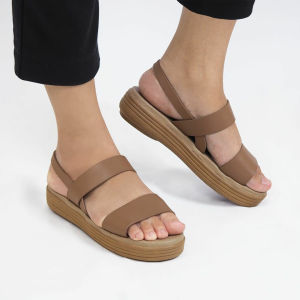 Camou - ARIANA Cotton Sepatu Sandal Tali Belakang Wanita Full Karet Anti Licin Tersedia Ukuran 36-40-RUMAH SANDAL