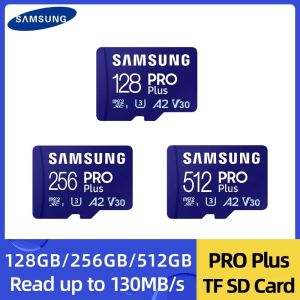 SAMSUNG Memory Card PRO Plus MicroSD Card/128GB/256GB/512GB/1TB/2TB 180MB/s C10 U3 V30 Microsd Micro SD For Phone Drone Camera