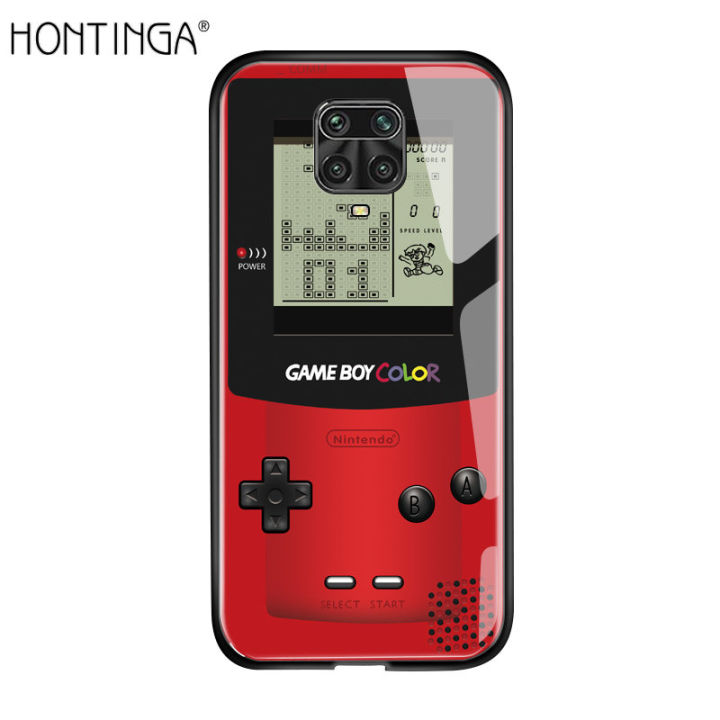 Hontinga Casing Case For Xiaomi Redmi Note Pro Note 9S Note Case  Creative Classic Vintage Cases Nokia Game Boy Gamepad Design Cover  Shockproof