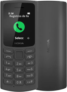 Nokia 105 4G Export Set | 1.8" IPS Display | 1450mAh Battery | Dual SIM | Wireless FM | Bluetooth 5.0 | Flashlight
