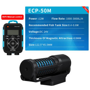GREATLH Jebao Jecod Smart Cross-flow Pump ECP WIFI Fish Tank Aquarium Water Pump External LCD Controller Remote Reef Tank Power Saving