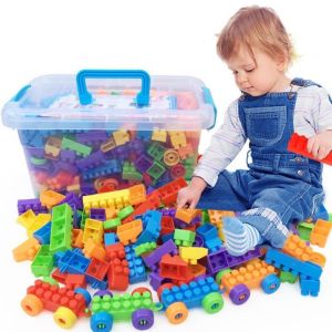 DIY Early Educational Building Block Toys Montessori Inspired Creative Play Budak Kid Early Educational Toy