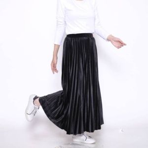 Rok Plisket Bludru Premium