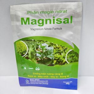 Phân bón lá ngừa vàng lá Magnisal ( Gói 50gram) - Phòng dưỡng cho mai vàng rau màu vàng lá do thiếu dưỡng chất Magie