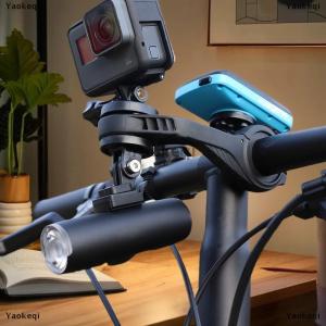 [COD] Yaokeqi 1 2Pcs Bicycle Headlights Holder Adapter For XOSS XL400 Bike Parts Light Bike Lamp Bracket Bicycle Accessories