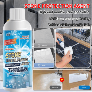 Stoneworks Granite Sealer Nano Agent Scratch Repair Brightener Universal Stone Crystal Plating Agent Marble Polishing Nano Crystal Liquid