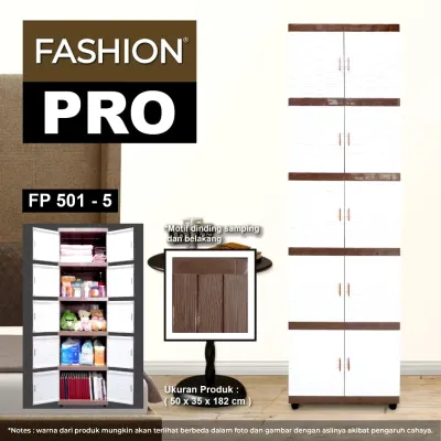 LEMARI PLASTIK SERBAGUNA SUSUN 3 MINI CLUB FASHION PRO [CLBBOX]