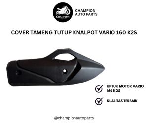 Cover Tameng Tutup Knalpot Vario 160 K2S Lokal