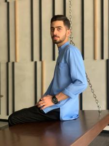 Baju Raya / Baju Melayu /Baju Kurta Dewasa / KURTA LELAKI BERKOLAR LENGAN PANJANG COTTON / POCKET